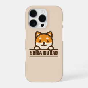 SHIBA INU DAD - Proud Shiba Inu Father Design iPhone 16 Pro Case
