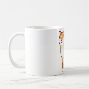 Shiba inu Delight � Cute Animal Art Coffee Mug