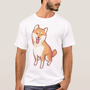 Shiba inu Delight � Cute Animal Art T-Shirt