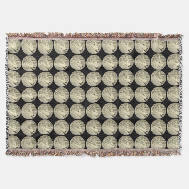 Shiba Inu Dog Blanket Dog Lover Throw Blankets (Front)