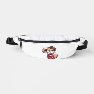 Shiba Inu Dog Kimono   Bum Bags