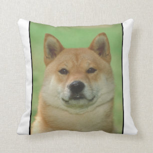 Shiba Inu Dog MoJo Pillow