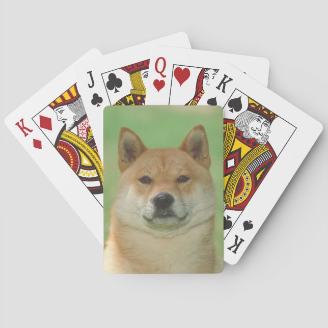 Shiba Inu Dog Playing Cards (Back)