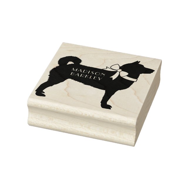 Shiba Inu Dog Puppy Rubber Stamp (Stamp)