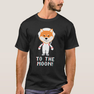 Shiba Inu Doge Coin To The Moon T-Shirt