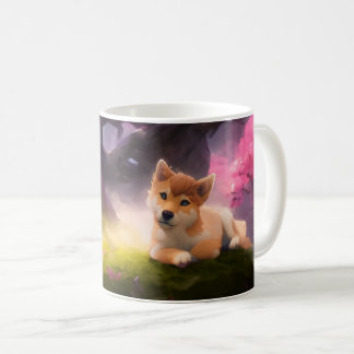 Shiba Inu Fantasy Anime Coffee Mug