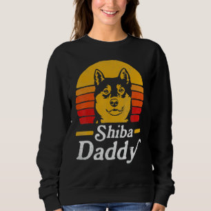 Shiba Inu Father Dog Shiba Inu Papa  Shiba Dad Sweatshirt