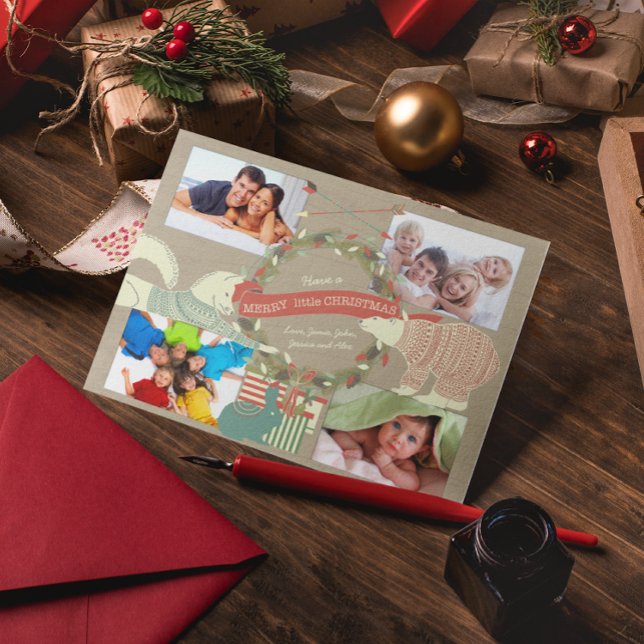 Shiba Inu, FOX, Polar Bear and Bunny Photo COLLAGE (Creator Uploaded)