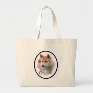 Shiba Inu Gifts Large Tote Bag