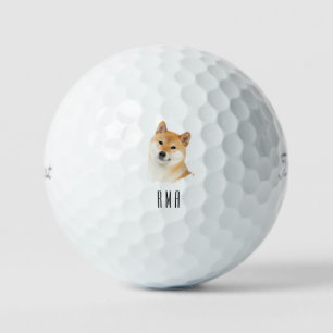 Shiba Inu Golf Balls