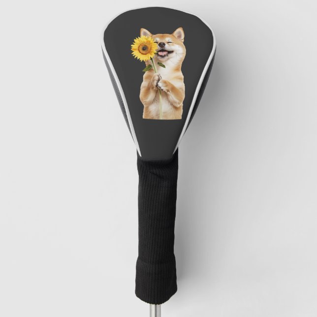 Shiba Inu   Golf Head Cover (Front)