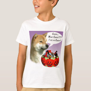 Shiba Inu Halloween Candy T-Shirt