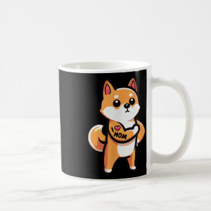 Shiba Inu I Love Mum Funny Dog Tattoo  Coffee Mug