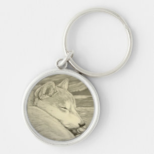Shiba Inu Keychain Shiba Inu Dog Art Gifts