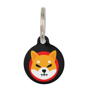 Shiba Inu Logo Pet Tag