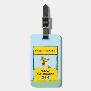 Shiba Inu Luggage Tags