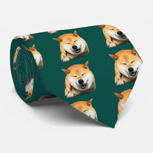 Shiba-inu Maru 芝犬まる Tie