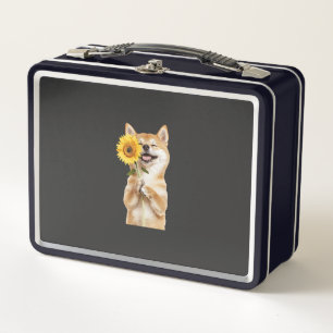 Shiba Inu   Metal Lunch Box