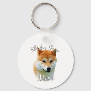 Shiba Inu Mom 2 Key Ring