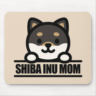 SHIBA INU MOM - Loving Shiba Inu Mum Design Mouse Pad