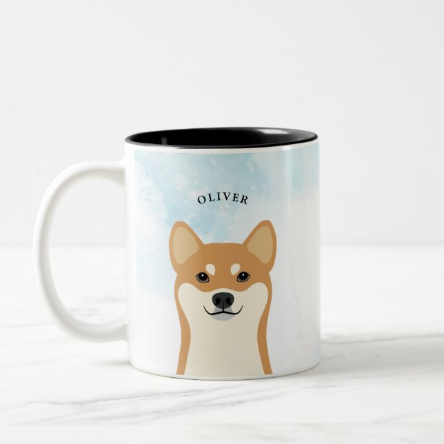Shiba Inu Mugs (Left)