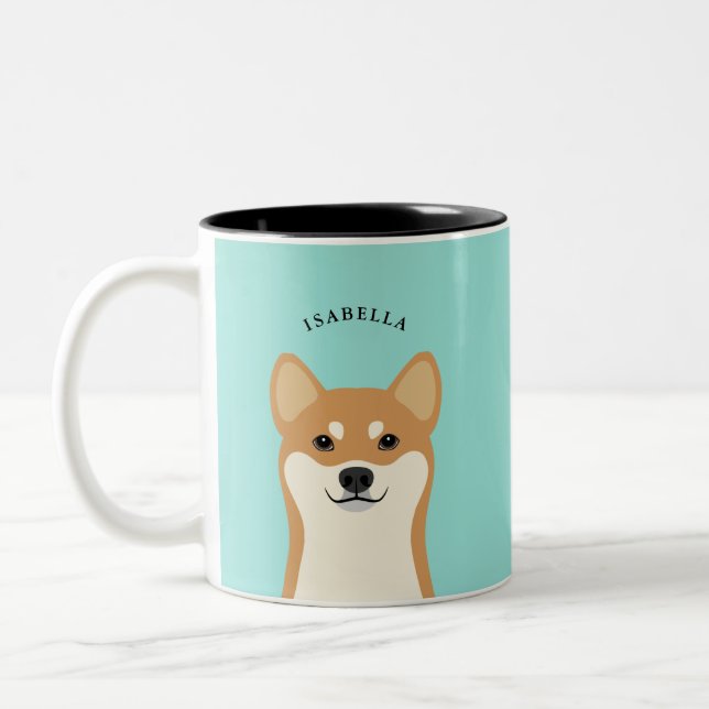 Shiba Inu Mugs (Left)
