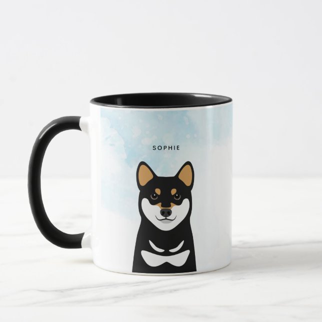 Shiba Inu Mugs (Left)