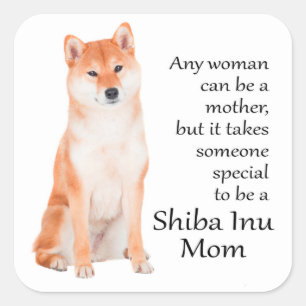 Shiba Inu Mum Stickers