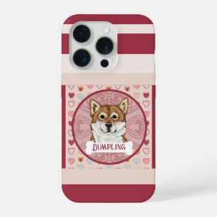 Shiba Inu name Valentine Heart iPhone 11 Pro Case