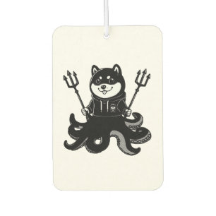 Shiba Inu octopus Car Air Freshener