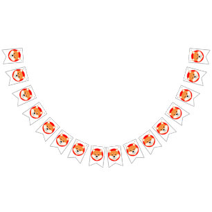 Shiba Inu Original Bunting Banner