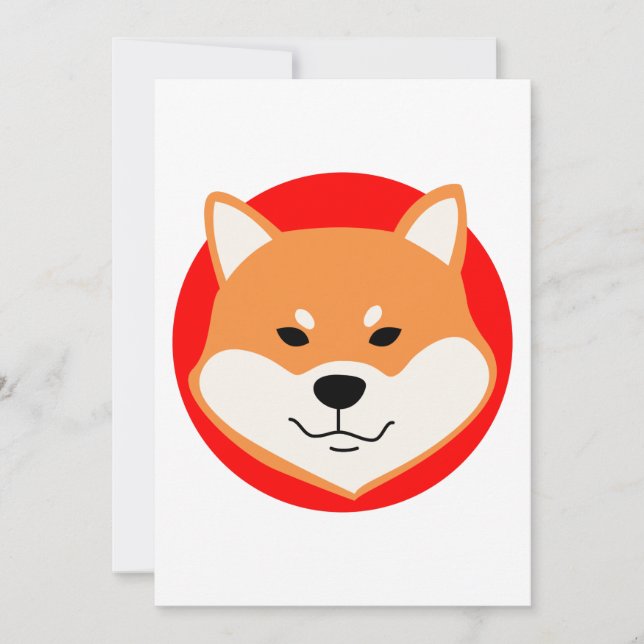 Shiba Inu Original Invitation (Front)