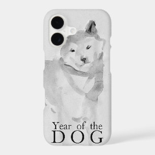 Shiba Inu Painting Chinese Dog Year 2018 Case3