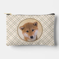 Shiba Inu Painting Red Cute Original Pet Dog Art