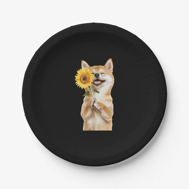 Shiba Inu   Paper Plate (Front)