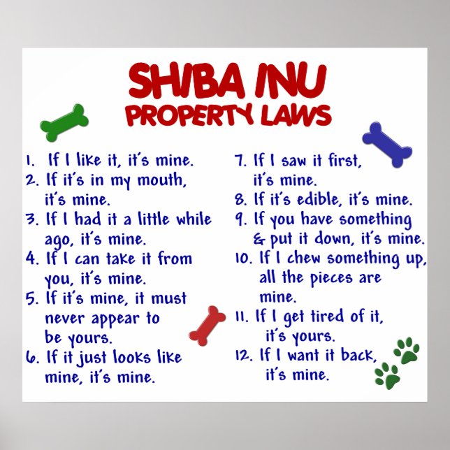 SHIBA INU PL2 POSTER (Front)