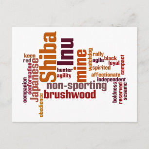 Shiba Inu Postcard