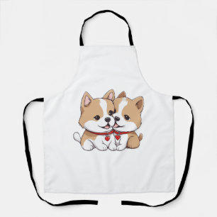 shiba inu puppy Classic T-Shirt Apron