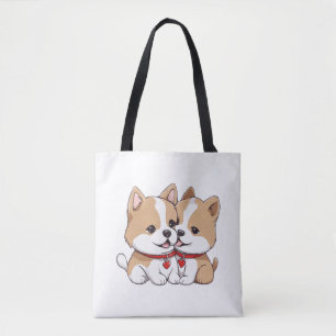 shiba inu puppy Classic T-Shirt Tote Bag