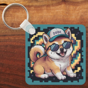 Shiba Inu Puppy Dog Key Ring