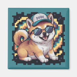 Shiba Inu Puppy Dog Magnet