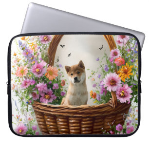 Shiba Inu Puppy Laptop Sleeve