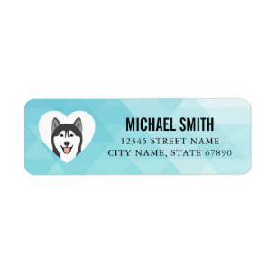 Shiba Inu Return Address Labels