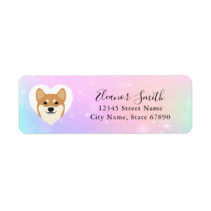 Shiba Inu Return Address Labels