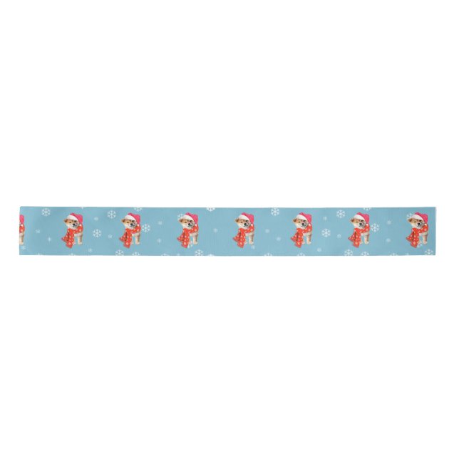 Shiba Inu Satin Ribbon (Front)