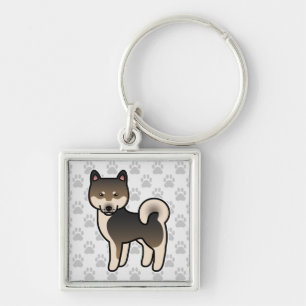 Shiba Inu Sesame Key Ring