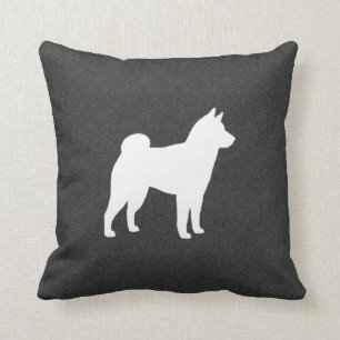Shiba Inu Silhouette Cushion