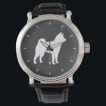Shiba Inu Silhouette Watch<br><div class="desc"></div>