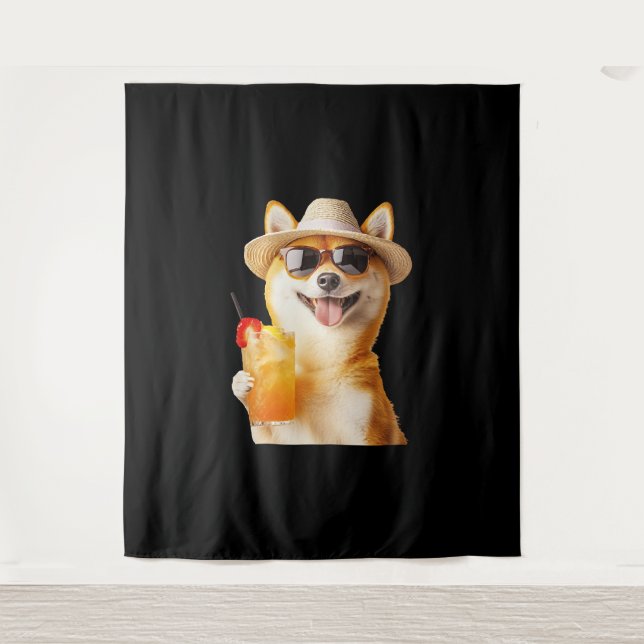 Shiba Inu     Tapestry (Front)