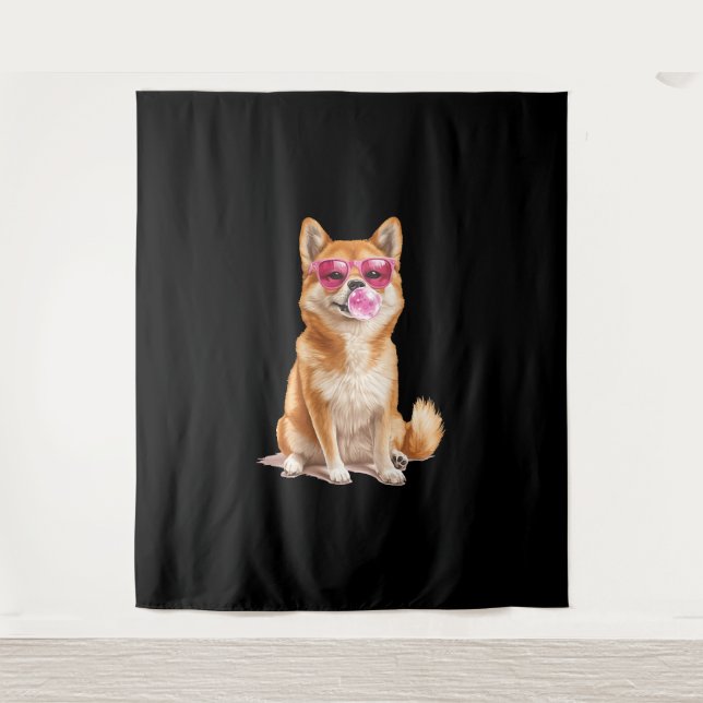 Shiba Inu    Tapestry (Front)